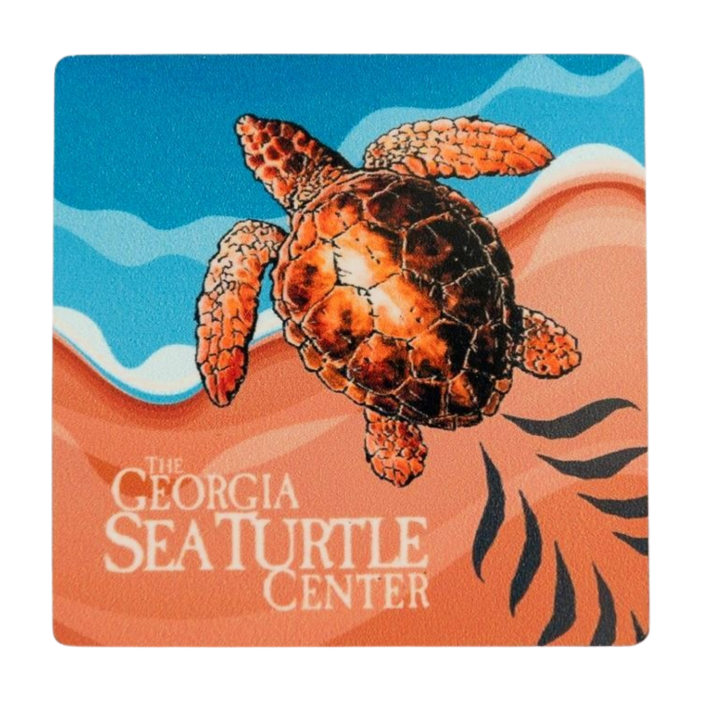 GSTC Small Square Logo Magnet