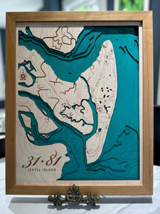 Jekyll Island 3D Map