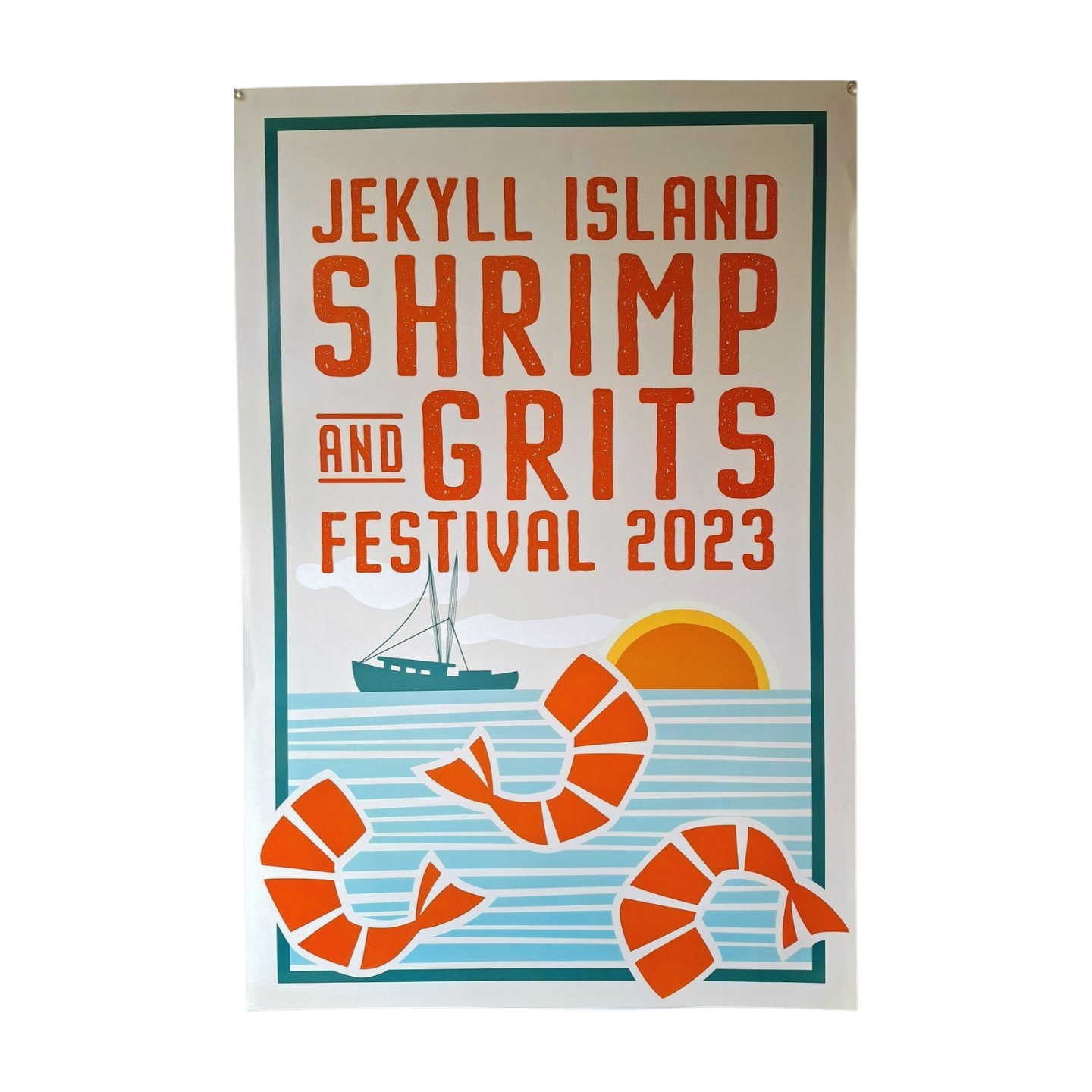 GIC 2023 Shrimp & Grits Festival Poster