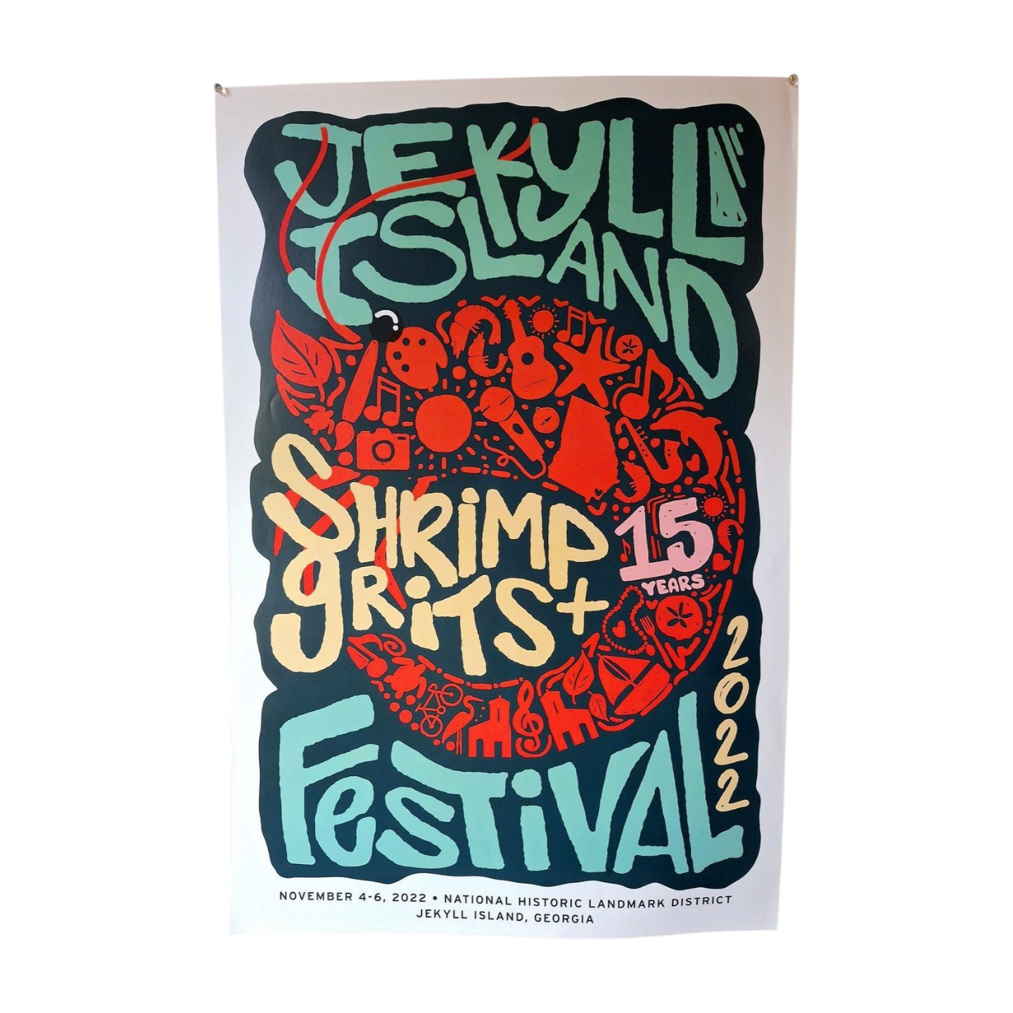 GIC 2022 Shrimp & Grits Festival Poster