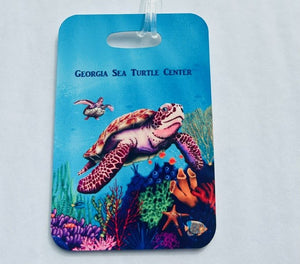 Turtle Luggage Tag