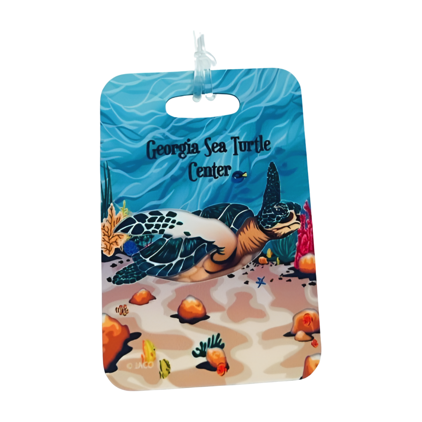 GSTC Turtle Luggage Tag