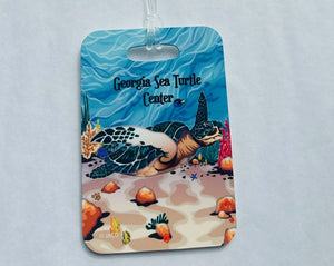 Turtle Luggage Tag