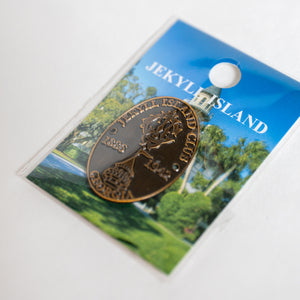 Jekyll Island Club Walking Stick Medallion