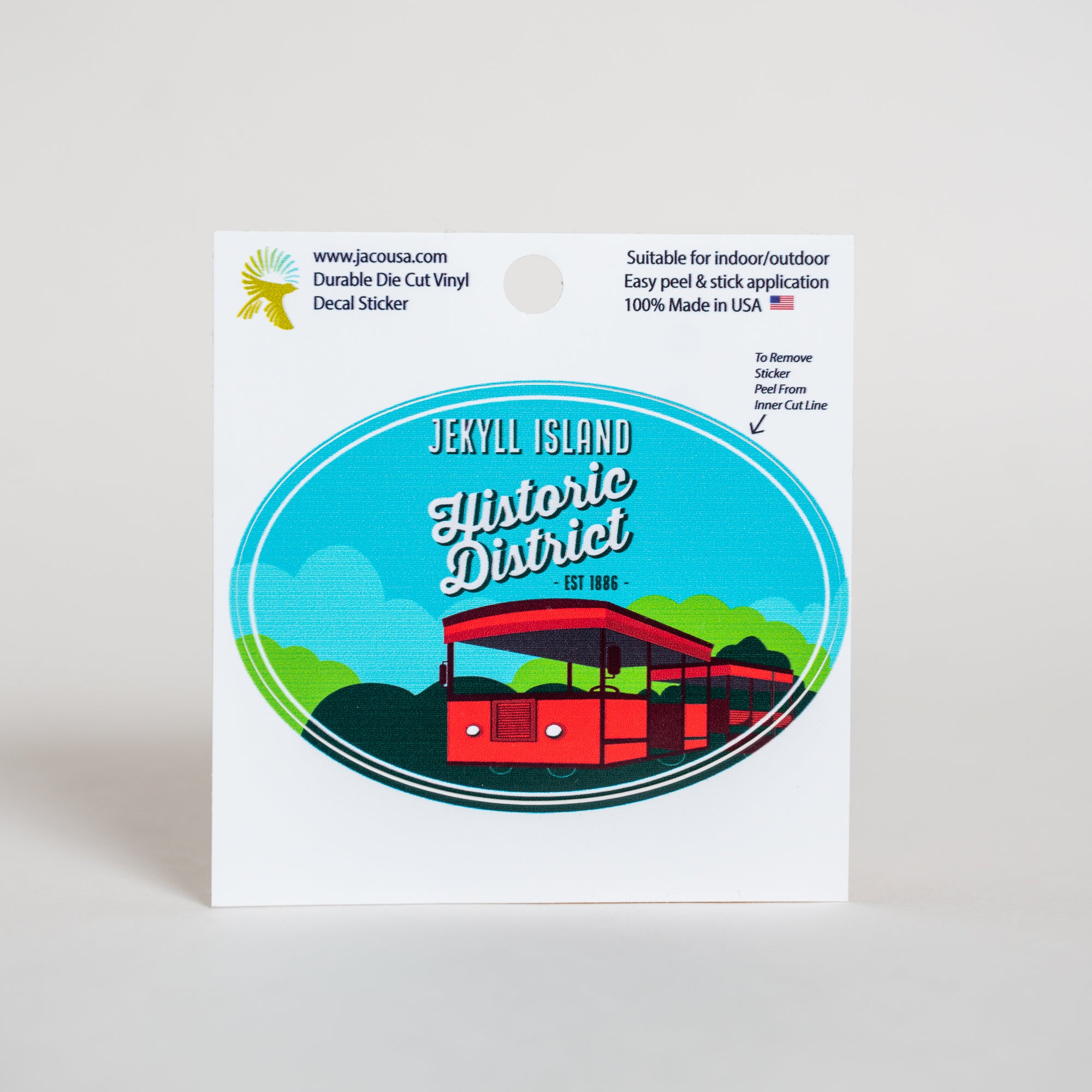 Jekyll Island Stickers - Assorted Styles