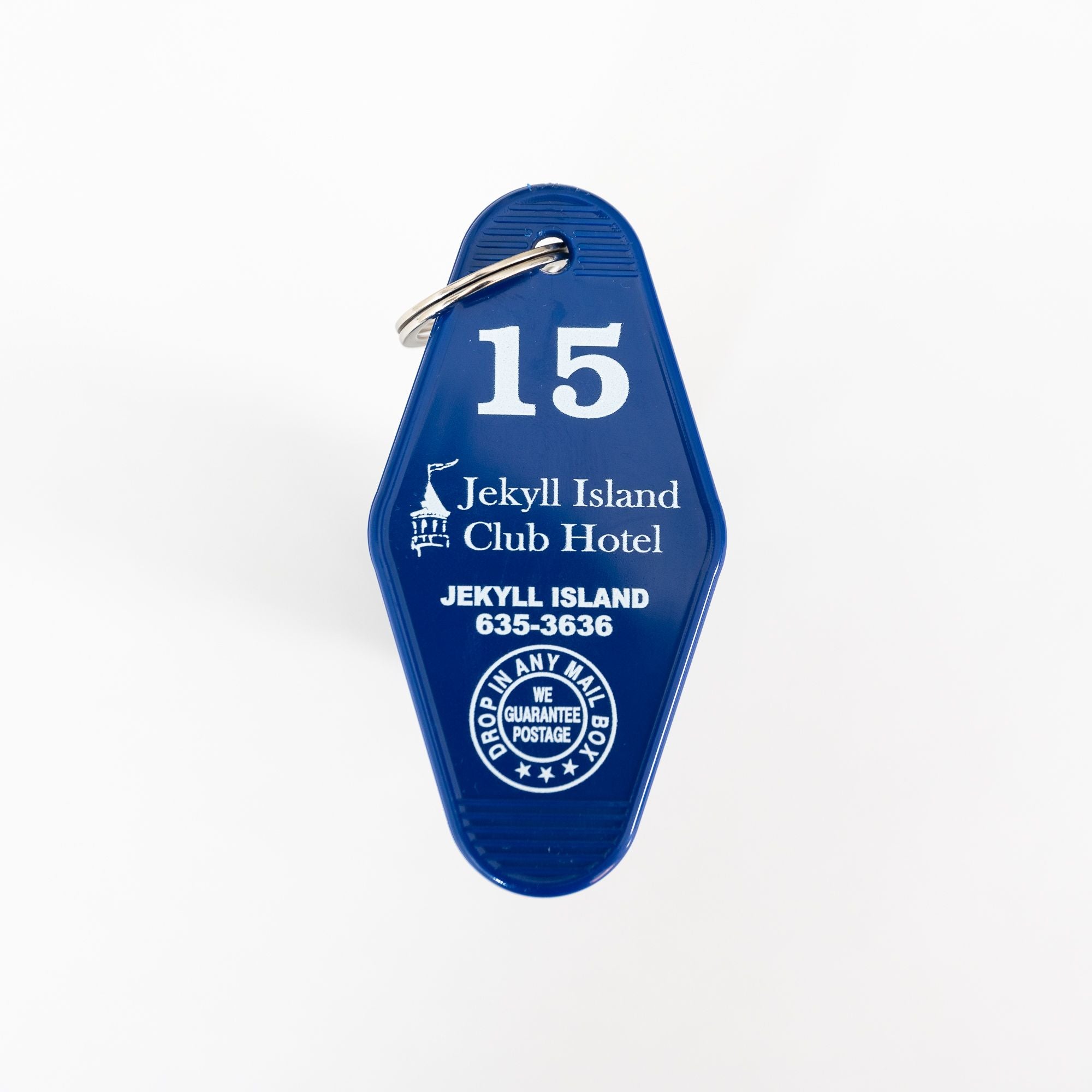 Vintage Hotel Tag Keychain